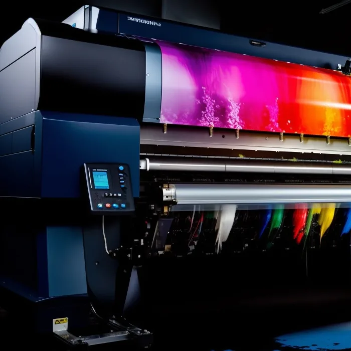 Vishal Printads printing press in MIDC Bhosari, Pune
